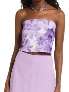 Nordstrom (Open Edit) - Purple Tube Top